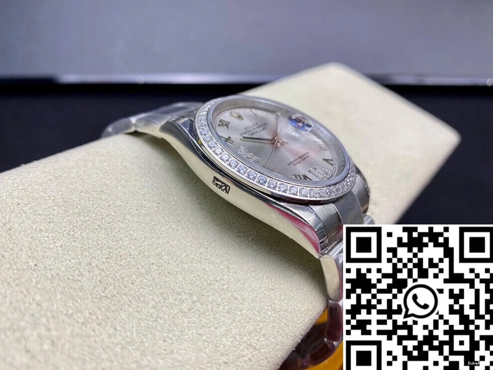 EW M126284RBR-0022 Rolex Factory Diamond-set Datejust Bezel 0214